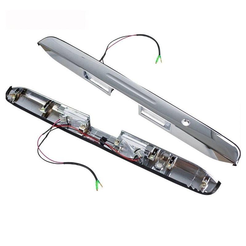 Chromuota apdaila Tinka Toyota Hiace 2005-2018 Galinių durų bagažinės dangčio apdaila 76811-26160 76811-26130 Automobilio dalys