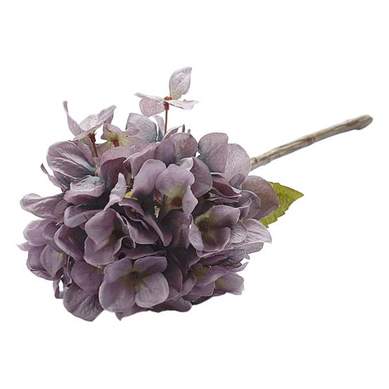 Frumos simulare hortensie fără udare pânză de mătase artificială decorativă