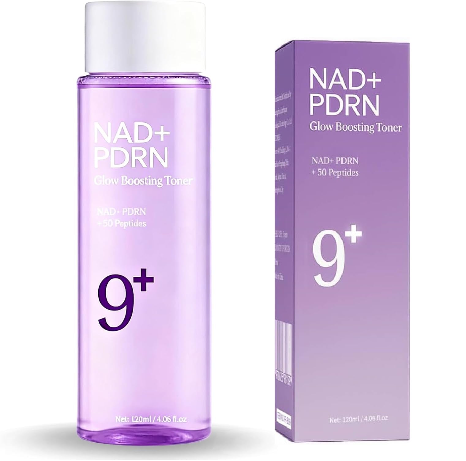 Clefairy No.9 Toner | NAD+ PDRN Glow Boosting Toner | Glowing, Firming, Hydrating, Elasticity, Wrinkles, Fine Lines, Korean Skincare | Salmon PDRN,