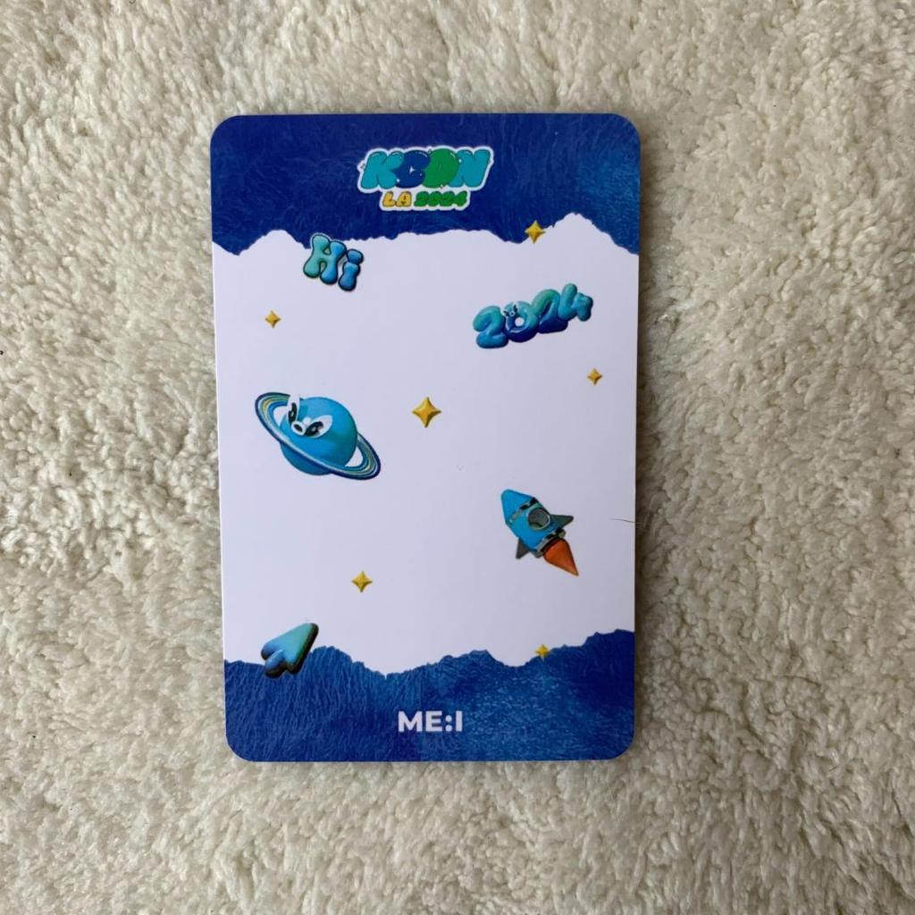 [USED] ME:I/ Keiko Shimizu Offline Bonus KCON LA Limited MD $60 Trading Card