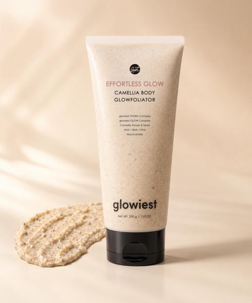 Самый сияющий Epollis Glow Camellia Нежный скраб для тела Полировщик сияния NONE