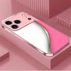 Female New Hot-selling Protective Case Phone Case Metallic Paint Glass PhoneCase for iPhone 17 16 15 14 13 12pm Pro Plus Madam
