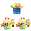 Detective Plush Toy Family Role Play Doll For Kids And Adults