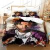 Lil Baby Rapper Bedding Set Single Twin Full Queen King Size Bed Set Aldult Kid Bedroom Duvetcover Sets Bed Sheet Set