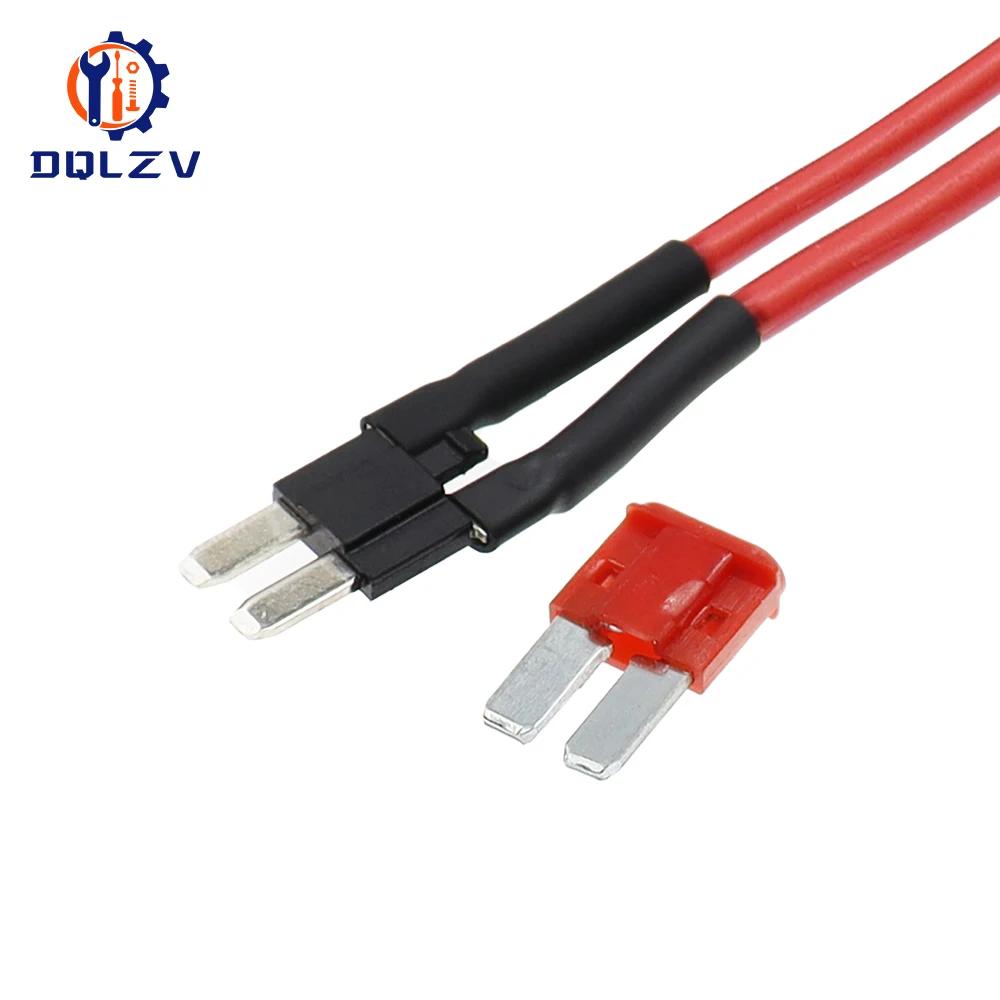 

Car Simple Fuse Plug 12V 24V Standard Mini Micro 2 Fuse box Electrical Outlet Lossless Modification line 1PCS