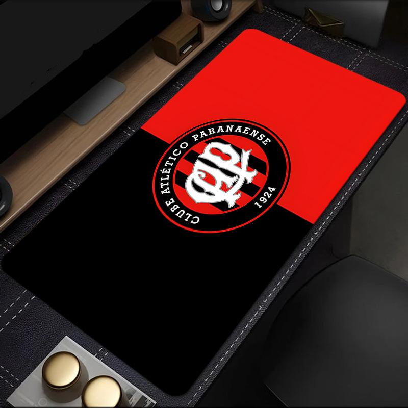 Atletico Paranaense Crest Mouse Pad, Rubber Base, Mouse Pad for Gamers and Office Use, Gaming Desk , Easy To Clean Mat Christmas fan gifts