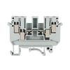 Chaoda UDK4 All-Copper Flame-Retardant Double-Layer DIN Rail Terminal Block 0.5-4mm² Two-In Two-Out