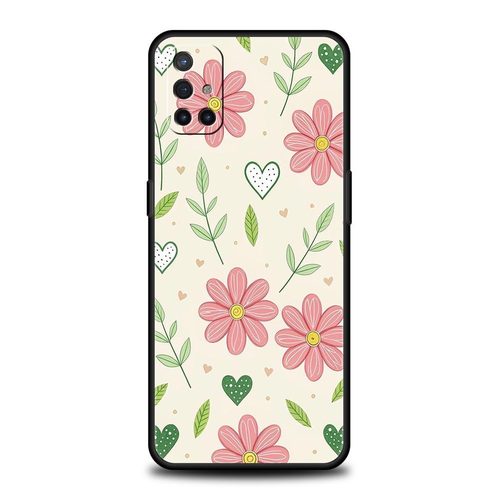 Case For OnePlus 15 13 12 11 10 9 8 7T Pro 13T 13R 12R 10R 9RT 8T Nord 2T CE 2 3 5G Lite Cover Stylish Flower Patterned Design