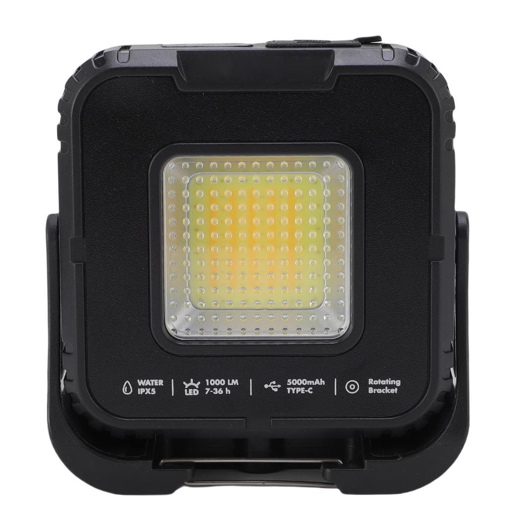 Double Sided Camping Light Rechargeable Stepless Dimming 1000LM Rain Proof Tent Lamp for Outdoor All