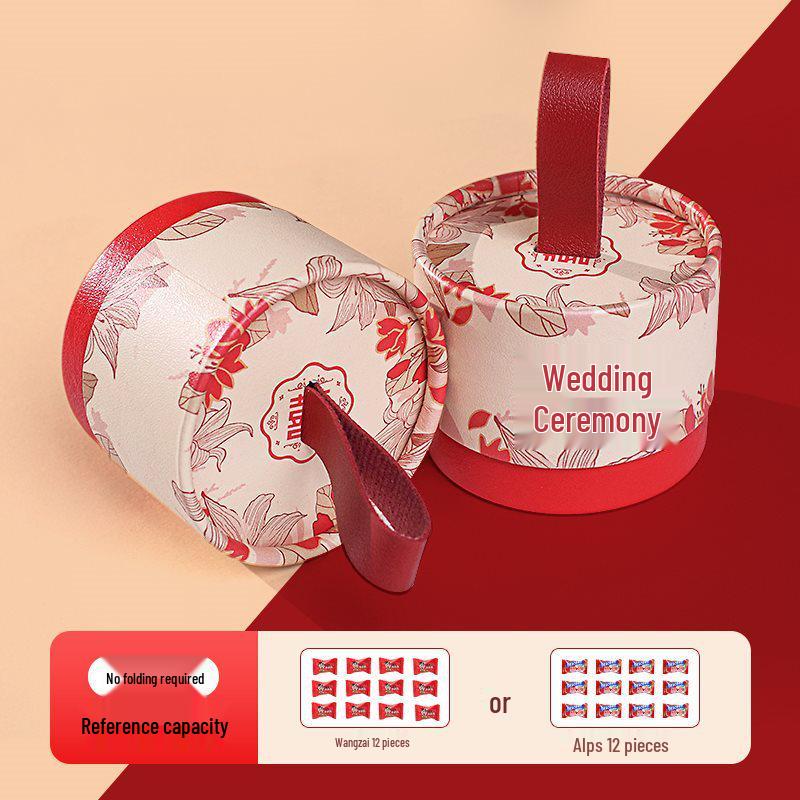 2025 Hochzeits-Süßigkeiten-Geschenkboxen: Vorgefertigt, Elegante Süßigkeiten-Verpackungsbeutel