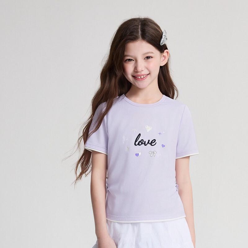 Desa Girls' Fashion Print Short-Sleeve T-shirt
