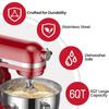 Mixer Schüssel Deckel Mixer Abdeckung Küchenmixer Schüssel Ersatz Mixer Schüssel Abdeckung Edelstahl Rührschüssel für 6QT Mixer