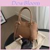 Pu Shell Bag For Women With Zipper Closure And Inner Pouch For Daily Use