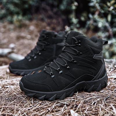 Men's Boots Army Tactical Military Combat Boots Outdoor Hiking Boots Men Winter Desert Boots Motocycle Boots