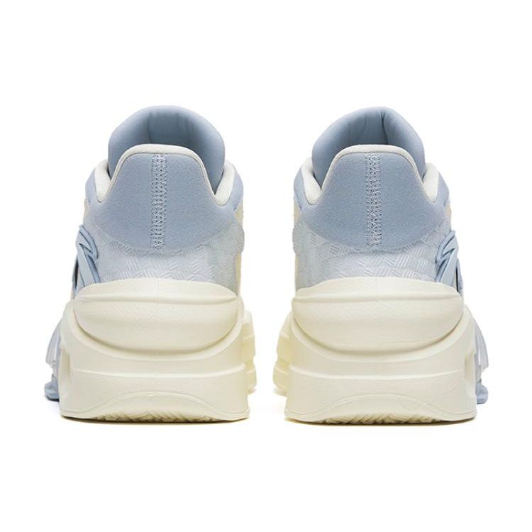 Anta Badass 4 Non-Slip Shock Absorbing Durable Low-Top Sneakers Women Sneakers Blue White 122318080-5