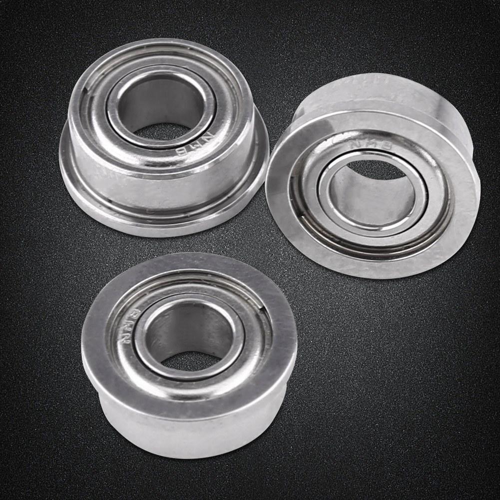 10pcs F684ZZ Double Shielded Miniature Flanged Ball Bearings 4x9x4mm for 3D Printer Model