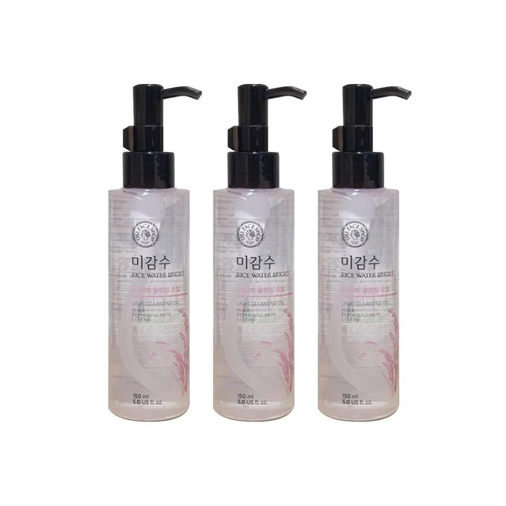 The Face Shop Migamsu Bright Light Cleansing Oil 150ml (3 pieces)