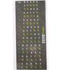 Tone Guitar Fretboard Note Sticker Portable Guitar Chord Stickers  5-string Bass