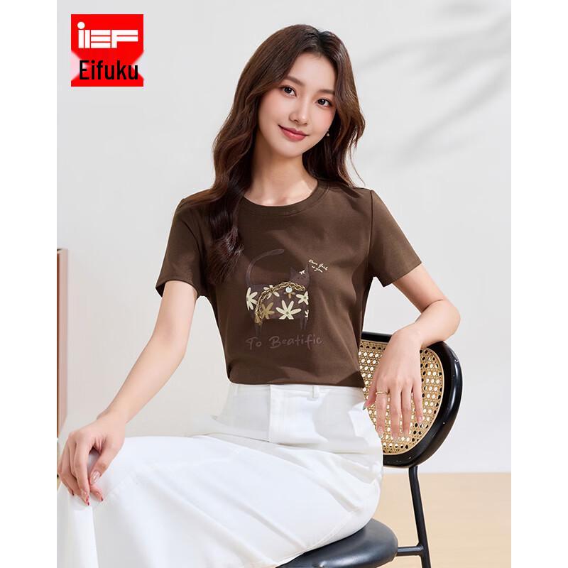 IEF 2026 Summer Casual Korean Fashion T-Shirt S