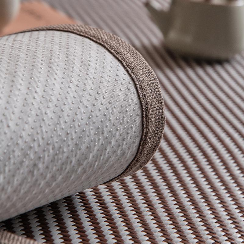 New Pe Rattan Mat Sofa Cushion Summer Mat Cushion Cold Silk Cool Non-Slip Light Luxury Sofa Cover Cloth Towel