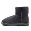 Fashion Brown Suede Men's Winter Boots Outdoor Warm Plush Snow Boots Men Fur Ankle Boots for Women Slip On Cotton Shoes botas masculino