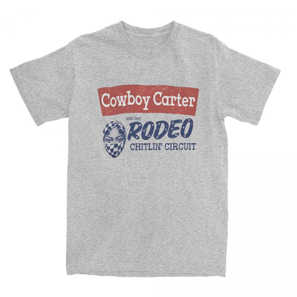 Cowboy Carter Beyonce Music Queen Shirt Accessories Men Women Cotton Vintage Tee Shirt Short Sleeve Clothing Gift Idea