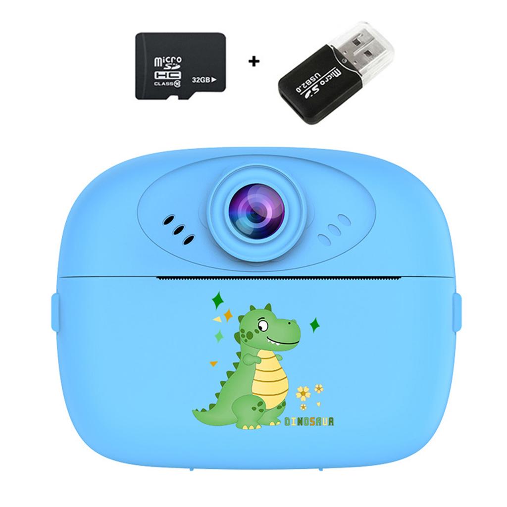 Children's camera, black and white automatic printing, HD dual camera, 2.4-inch large screen