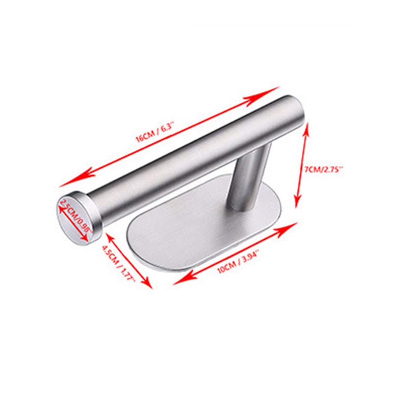 Buy Iron Roll Paper Rack Cupboard Hanging Paper Towel Holder Tissue