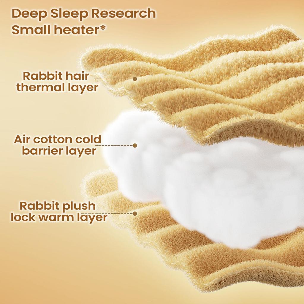 Cat Sleeping Bag Winter Warm Plush Bed Soft Enclosed Cat Nest For Bunny Small Animals Kitten Winter Indoor Bedroom Living Room