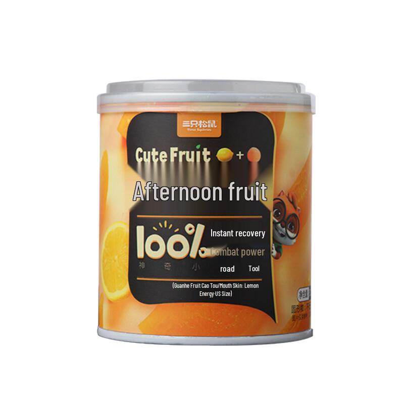 Three Squirrels Lemon Yellow Peach Canned Fruit