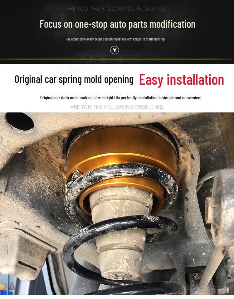 2-Inch Lift Flange Spacer for Great Wall Cannon Off-Road Pickup: Front & Rear Modification
