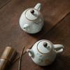 280ml Ru Kiln Teapot Can Be Nurtured and Cracked Ceramic Kung Fu Tea Set