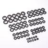 70Pcs Rubber Grommet Kit Cable Wire Hole Grommets For Automotive Wiring Electrical Panels Dust Proof Moisture Resistant Parts