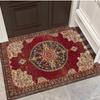 Entrance Carpet and Foyer Mats Square Household Mats Retro Homestay Mats Entrance Mats