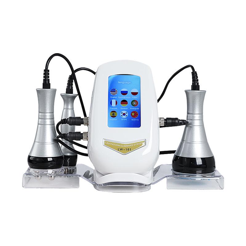 Трансграничное ультразвуковое устройство для похудения и моделирования фигуры: Неинвазивный бьюти-инструмент 4-в-1/3-в-1 US Standard