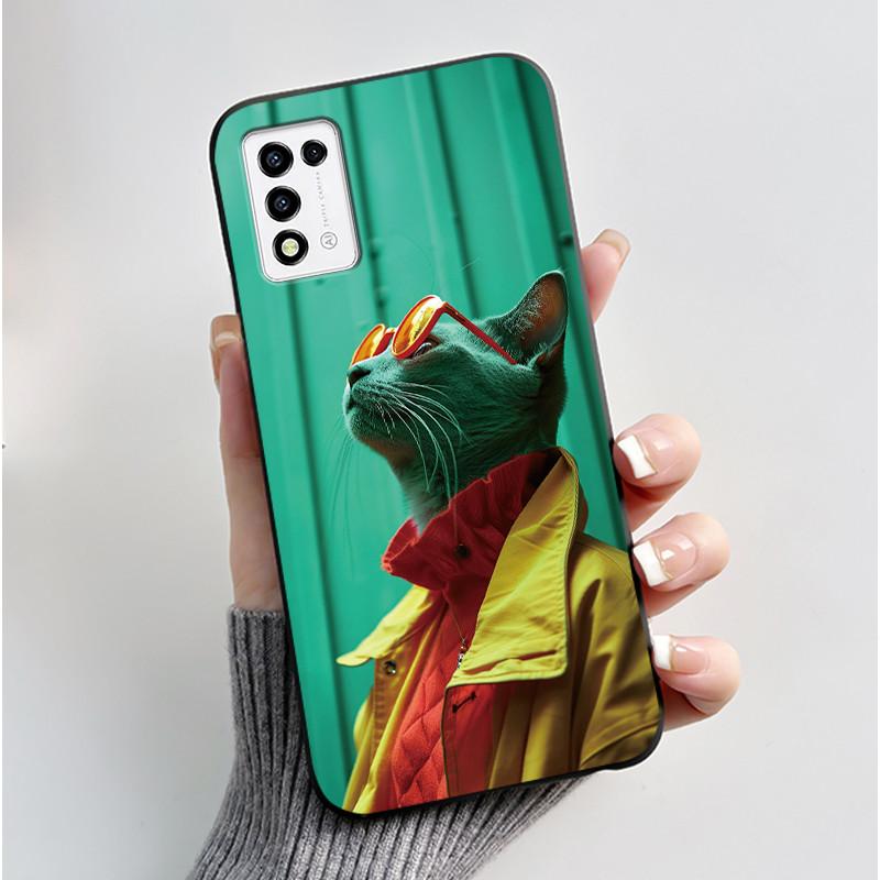 Cute Case For ZTE Libero 5G iii (A202ZT) / Libero 5G ii (A103ZT) Printing Shell Protective Cover Soft Silicone Cartoon Casing