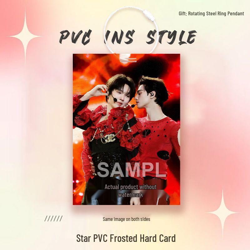Thai Star Kengnampimg CP Support PVC Card Star Competition Ita Bag Pendant Ornament