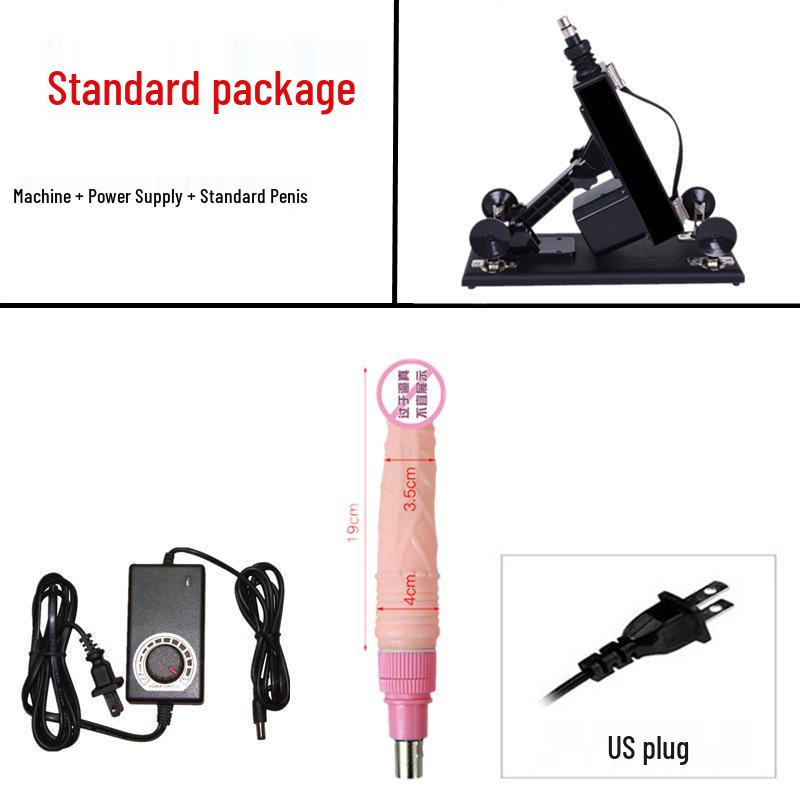 Vibrador Telescópico Automático Femenino - Juguete Sexual Realista para Adultos