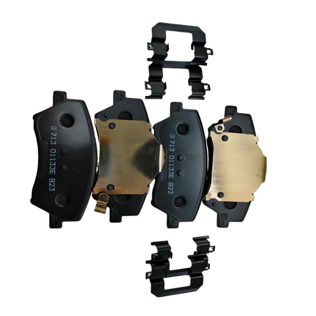 The 58101F0A00 Front Brake Pads Fit Hyundai and Kia Vehicles.