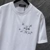 GZ-8931 CHROME HEARTS 2025 Lato Nowa Wysokiej Jakości Bawełna Okrągły Dekolt Luźny Duży Rozmiar Męski i Damski T-shirt T-shirt dla Par