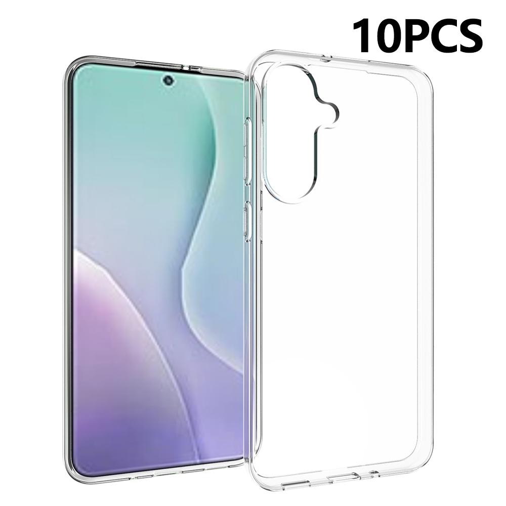 10Pcs/Pack For Samsung Galaxy M56 5G Case Watermark Free TPU Protective Clear Phone Cover