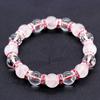 [Ishiki] Pair of Bracelets Symbolizing a Red Thread of Fate Connecting You To Your Loved One, with a Gift Wooden Box. Includes a Men's Crackle