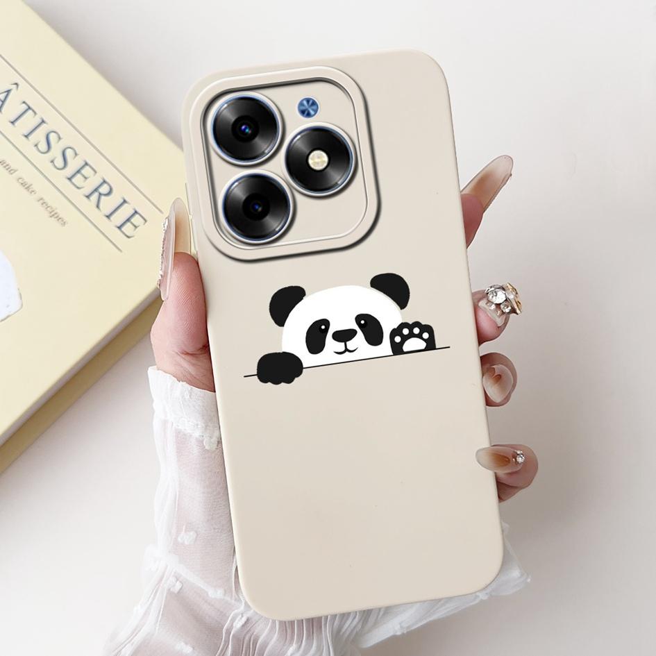 For Infinix Smart 8 Plus Case Smart 8 Pro Cover Lovely Panda Rabbit Camera Protection Fundas For Infinix Smart 8 Smart8 HD Coque