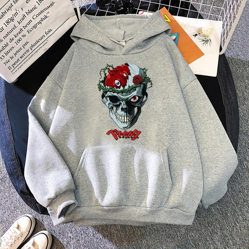 Guts And Griffith Hoodie Sweatshirts Hot Berserk Anime Hoodies For Men/Women Berserk Graphic Pullovers Streetwear Male Clothing