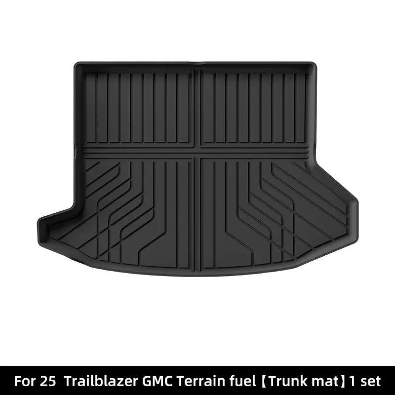 For Chevrolet Trailblazer GMC Terrain 2025 Car Trunk Mat TPE All Weather Rear Seat Backrest Mat Rear Trunk Cargo Liner Floor Mat