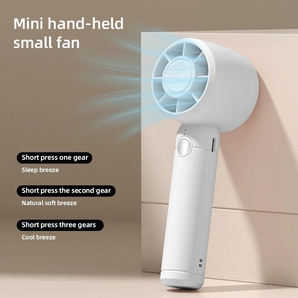 2025 Portable Mini Fan with Air Humidifier, USB Rechargeable Handheld Air Cooler, Aroma Diffuser, Essential Oil Diffuser & Aroma