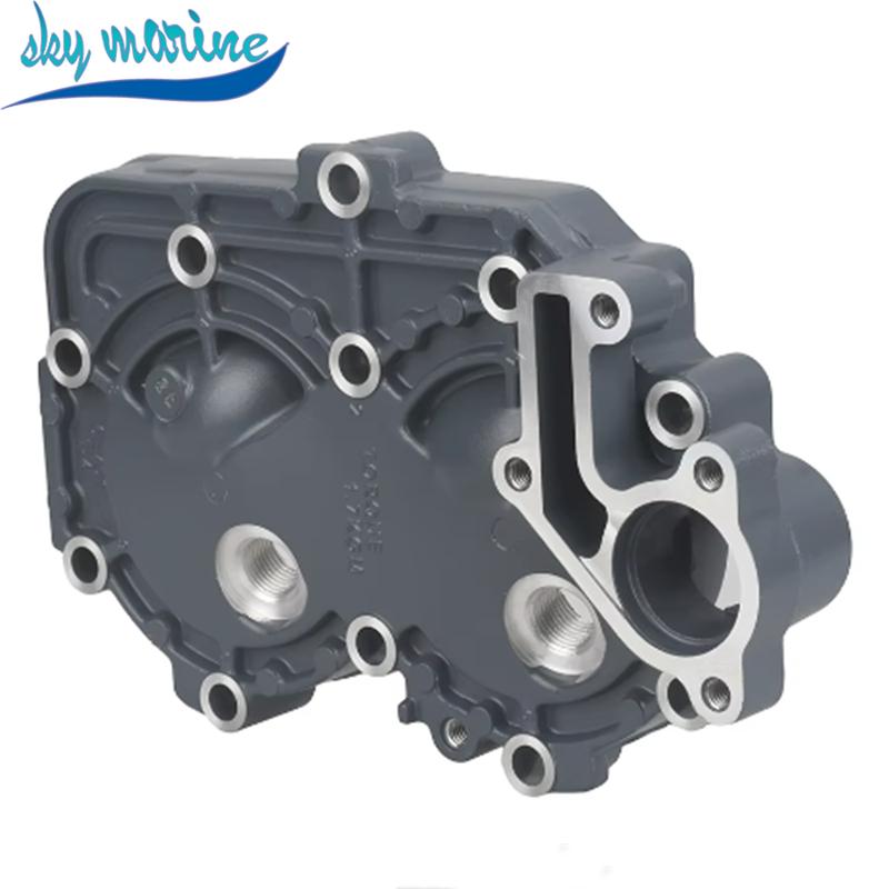 Cylinder Head Block 6B4-11111-00-1S For Yamaha 15HP 9.9HP 15D Outboard Engine Boat Motor Aftermarket Parts 6B4-11111 Boat Motor
