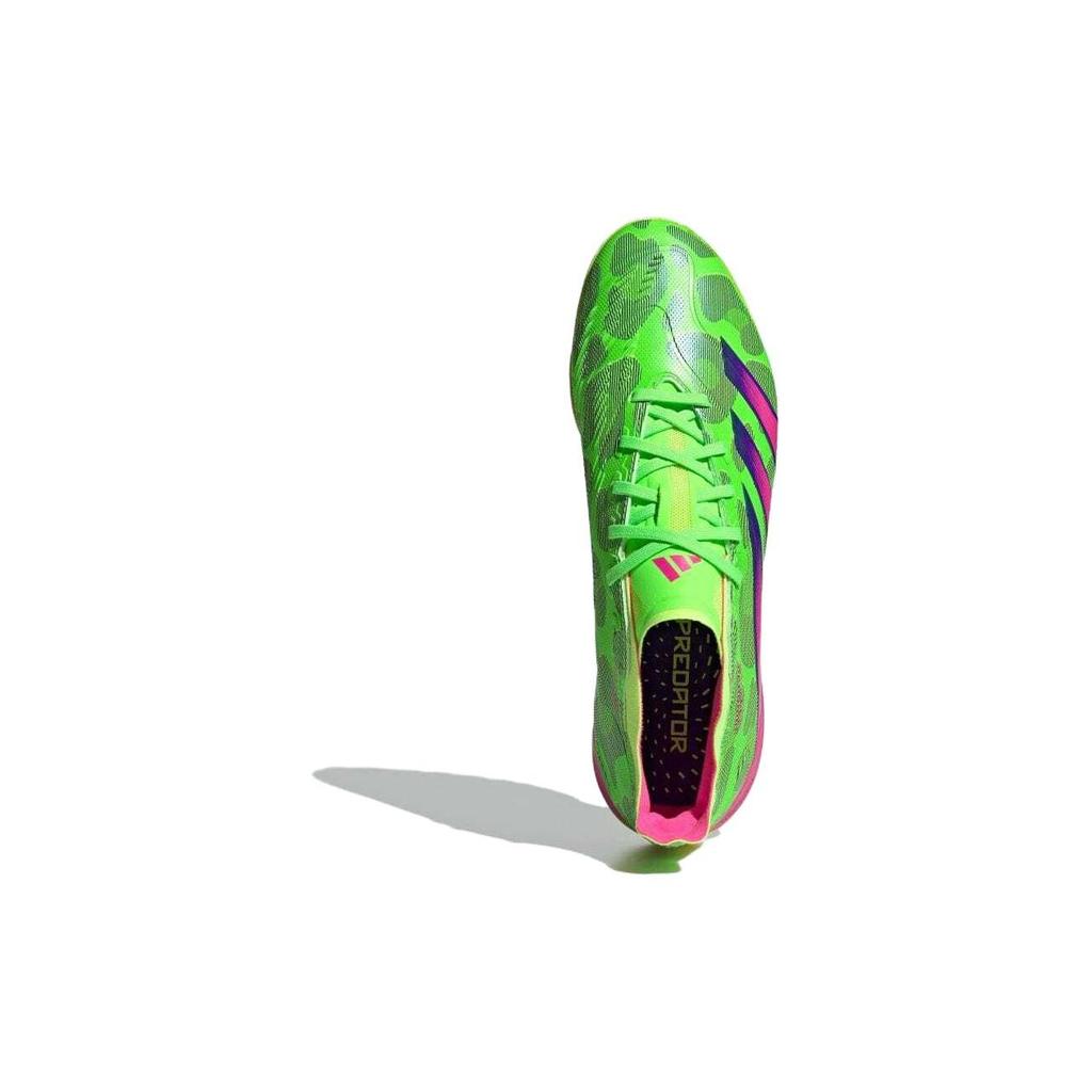 Adidas Predator League Round Toe Lace-Up TF (Rubber Studs) Shock Absorbing Wear-Resistant Breathable Soccer Shoes Unisex Soccer Shoes IF9422