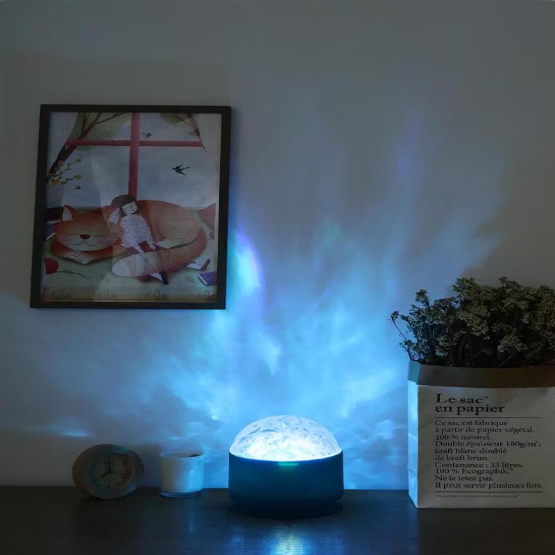 ZISIZ Romantic Swirl LED Desk Lamp