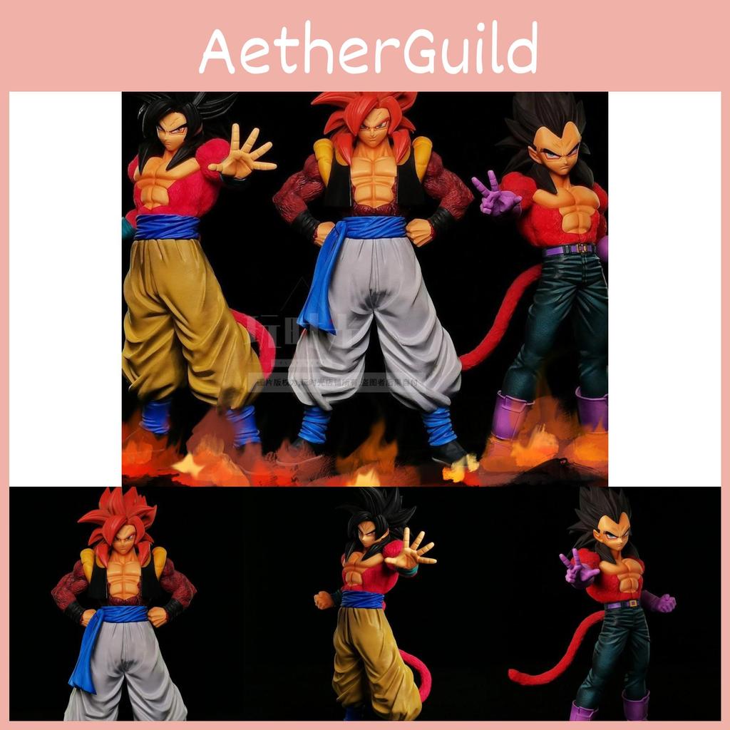 Dragon Ball Gt Super Saiyan 4 Goku And Vegeta Pvc Figure Set For Anime Collectors